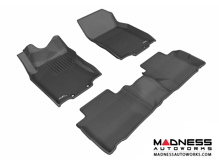 Nissan Rogue Floor Mats (Set of 3) - Black by 3D MAXpider